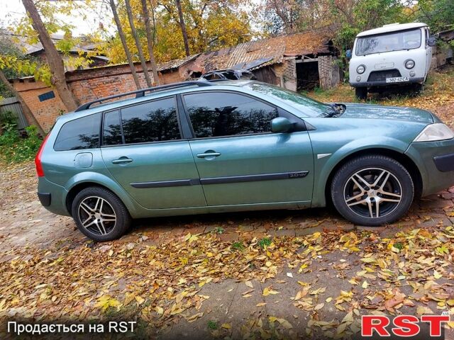 Зеленый Рено Меган, объемом двигателя 2 л и пробегом 248 тыс. км за 4500 $, фото 1 на Automoto.ua