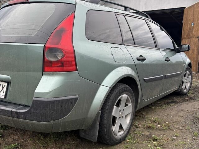 Зелений Рено Меган, об'ємом двигуна 1.5 л та пробігом 270 тис. км за 4000 $, фото 2 на Automoto.ua