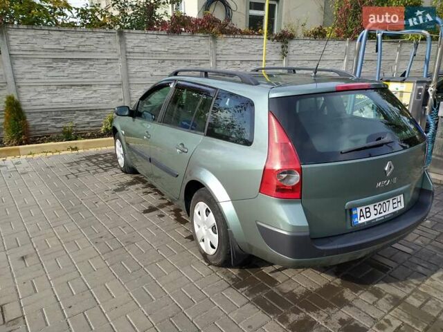Зеленый Рено Меган, объемом двигателя 1.46 л и пробегом 190 тыс. км за 4400 $, фото 9 на Automoto.ua
