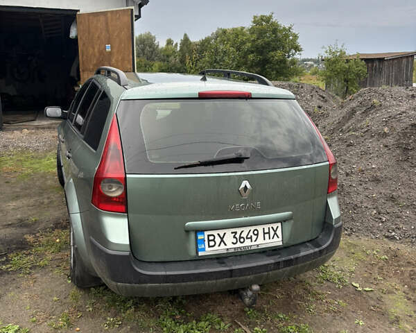 Зеленый Рено Меган, объемом двигателя 1.5 л и пробегом 270 тыс. км за 4000 $, фото 5 на Automoto.ua