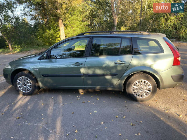 Зеленый Рено Меган, объемом двигателя 1.6 л и пробегом 220 тыс. км за 4300 $, фото 7 на Automoto.ua