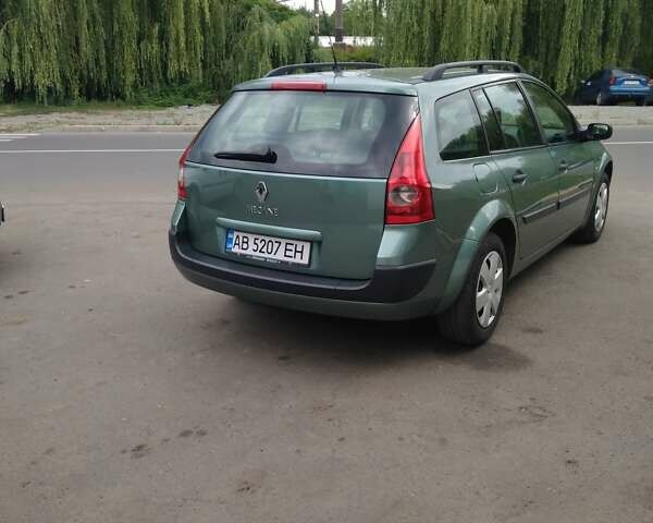 Зеленый Рено Меган, объемом двигателя 1.46 л и пробегом 190 тыс. км за 4400 $, фото 1 на Automoto.ua