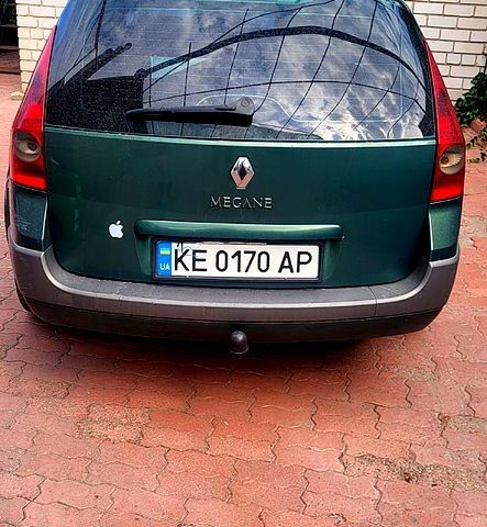 Зеленый Рено Меган, объемом двигателя 1.9 л и пробегом 260 тыс. км за 4000 $, фото 2 на Automoto.ua