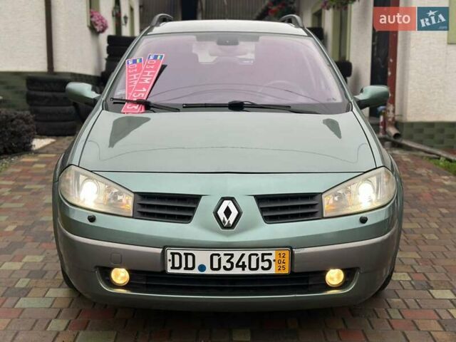 Зелений Рено Меган, об'ємом двигуна 2 л та пробігом 200 тис. км за 4600 $, фото 9 на Automoto.ua