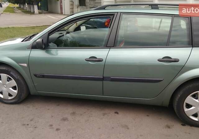 Зеленый Рено Меган, объемом двигателя 1.46 л и пробегом 190 тыс. км за 4400 $, фото 4 на Automoto.ua