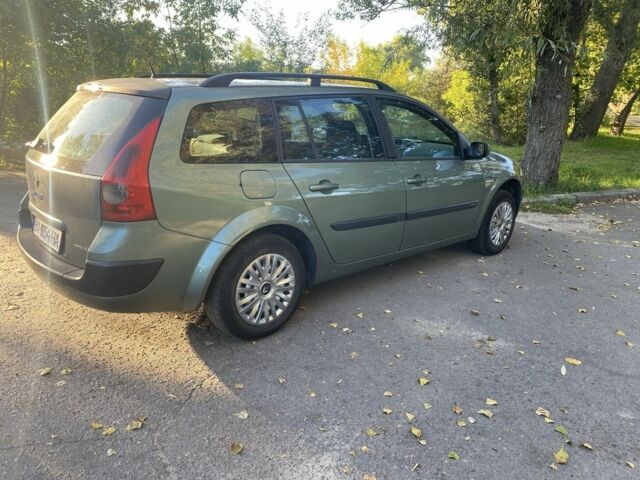 Зеленый Рено Меган, объемом двигателя 1.6 л и пробегом 220 тыс. км за 4300 $, фото 3 на Automoto.ua