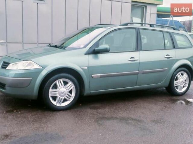 Зелений Рено Меган, об'ємом двигуна 1.6 л та пробігом 203 тис. км за 4000 $, фото 7 на Automoto.ua