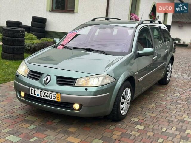 Зелений Рено Меган, об'ємом двигуна 2 л та пробігом 200 тис. км за 4600 $, фото 16 на Automoto.ua