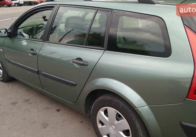 Зеленый Рено Меган, объемом двигателя 1.46 л и пробегом 190 тыс. км за 4400 $, фото 3 на Automoto.ua