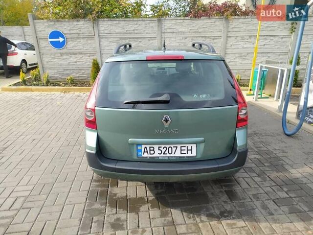 Зеленый Рено Меган, объемом двигателя 1.46 л и пробегом 190 тыс. км за 4400 $, фото 8 на Automoto.ua
