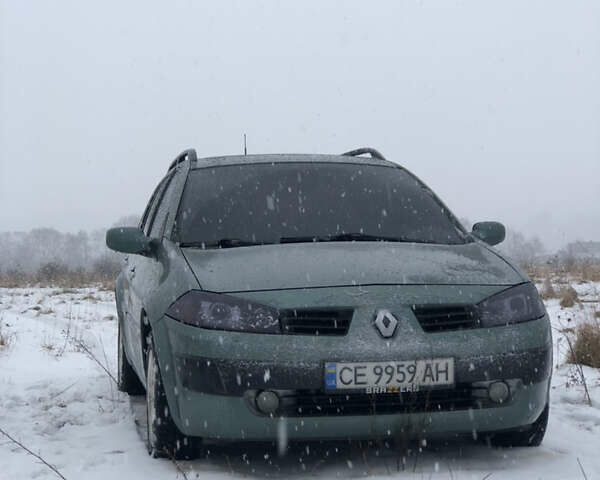 Зеленый Рено Меган, объемом двигателя 1.9 л и пробегом 190 тыс. км за 5900 $, фото 2 на Automoto.ua