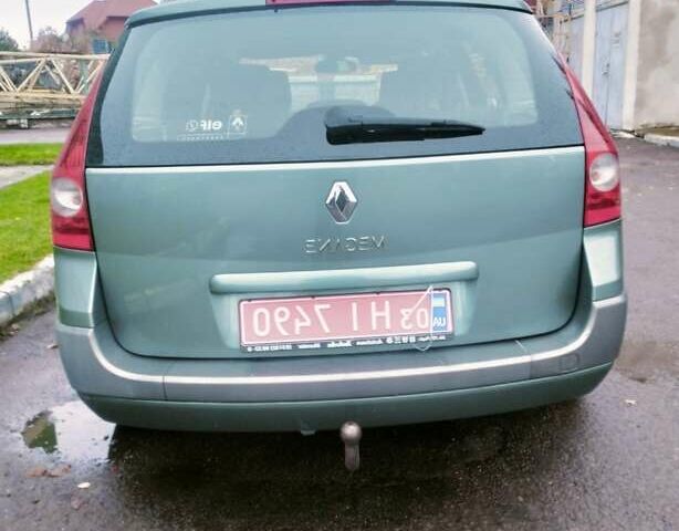 Зелений Рено Меган, об'ємом двигуна 1.6 л та пробігом 203 тис. км за 4000 $, фото 4 на Automoto.ua