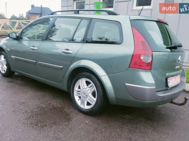 Зелений Рено Меган, об'ємом двигуна 1.6 л та пробігом 203 тис. км за 4000 $, фото 5 на Automoto.ua