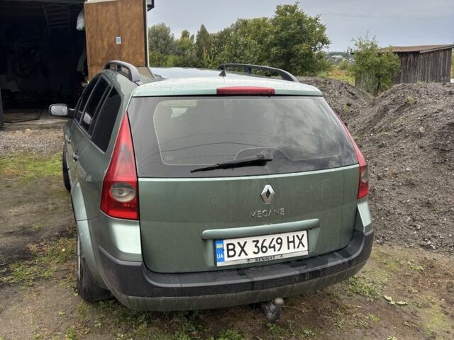 Зелений Рено Меган, об'ємом двигуна 1.5 л та пробігом 270 тис. км за 4000 $, фото 3 на Automoto.ua