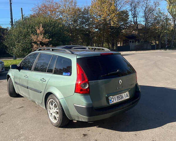 Зеленый Рено Меган, объемом двигателя 1.6 л и пробегом 282 тыс. км за 3000 $, фото 5 на Automoto.ua