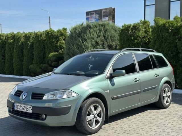 Зеленый Рено Меган, объемом двигателя 1.5 л и пробегом 339 тыс. км за 3800 $, фото 1 на Automoto.ua