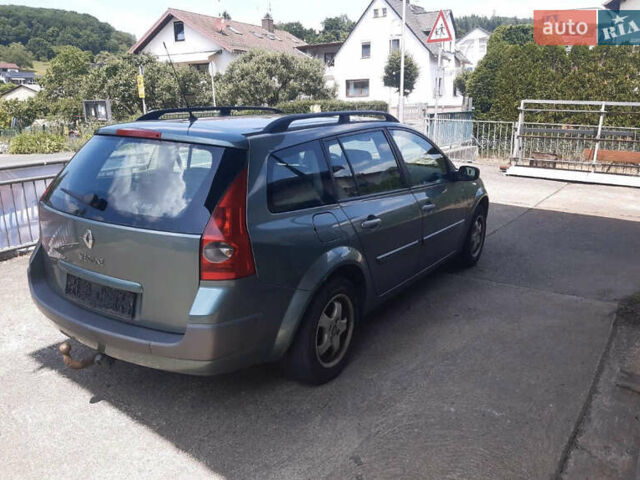 Зелений Рено Меган, об'ємом двигуна 1.6 л та пробігом 215 тис. км за 5500 $, фото 3 на Automoto.ua