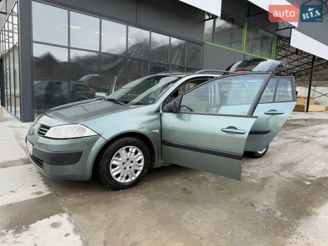Зеленый Рено Меган, объемом двигателя 1.6 л и пробегом 294 тыс. км за 3850 $, фото 24 на Automoto.ua