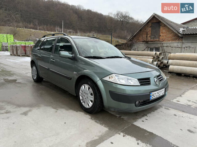 Зеленый Рено Меган, объемом двигателя 1.6 л и пробегом 294 тыс. км за 3850 $, фото 19 на Automoto.ua