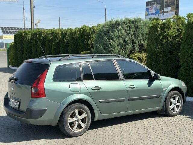 Зеленый Рено Меган, объемом двигателя 1.5 л и пробегом 339 тыс. км за 3800 $, фото 7 на Automoto.ua