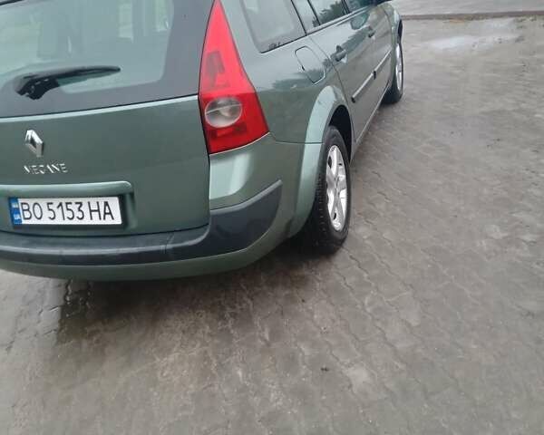 Зелений Рено Меган, об'ємом двигуна 1.59 л та пробігом 236 тис. км за 4450 $, фото 6 на Automoto.ua