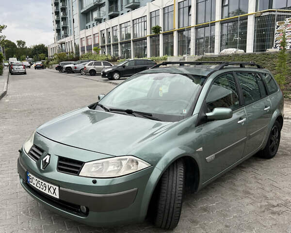 Зеленый Рено Меган, объемом двигателя 1.6 л и пробегом 245 тыс. км за 4000 $, фото 7 на Automoto.ua