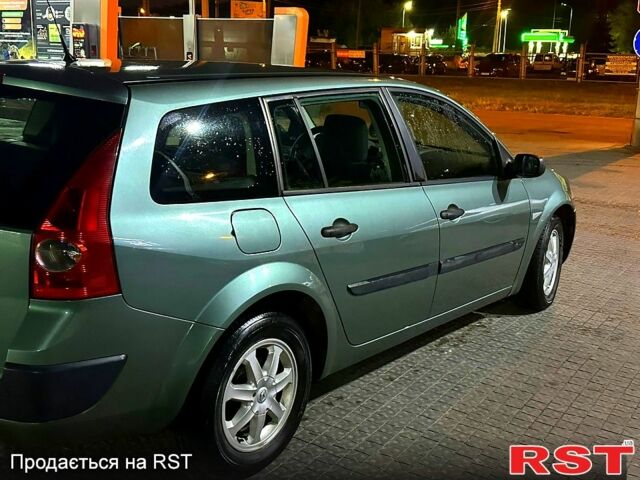 Зеленый Рено Меган, объемом двигателя 1.6 л и пробегом 256 тыс. км за 4500 $, фото 5 на Automoto.ua