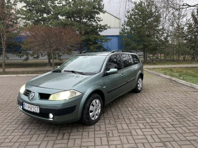 Зеленый Рено Меган, объемом двигателя 1.9 л и пробегом 300 тыс. км за 71 $, фото 1 на Automoto.ua