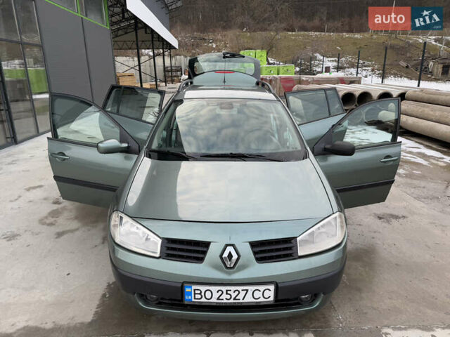 Зеленый Рено Меган, объемом двигателя 1.6 л и пробегом 294 тыс. км за 3850 $, фото 22 на Automoto.ua