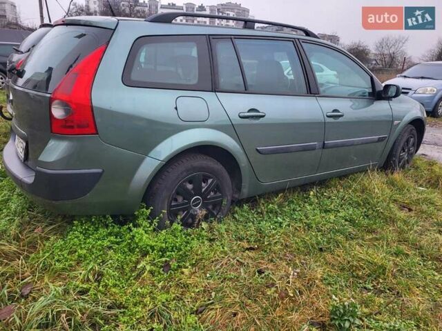 Зелений Рено Меган, об'ємом двигуна 1.6 л та пробігом 240 тис. км за 4600 $, фото 3 на Automoto.ua