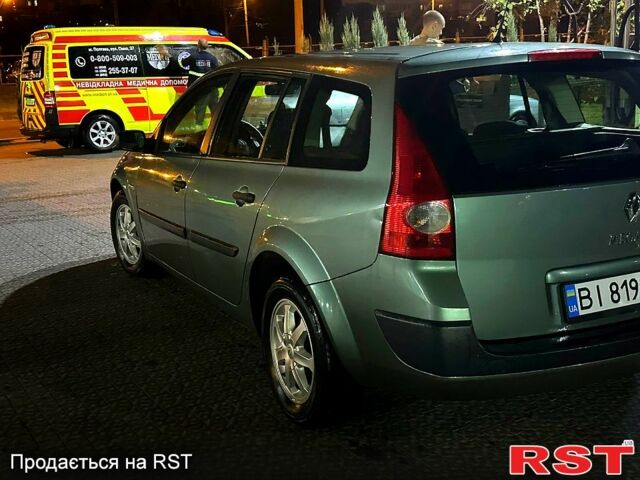 Зеленый Рено Меган, объемом двигателя 1.6 л и пробегом 256 тыс. км за 4500 $, фото 3 на Automoto.ua