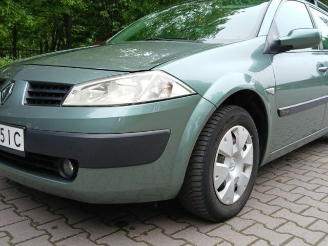 Зелений Рено Меган, об'ємом двигуна 1.6 л та пробігом 236 тис. км за 5250 $, фото 18 на Automoto.ua