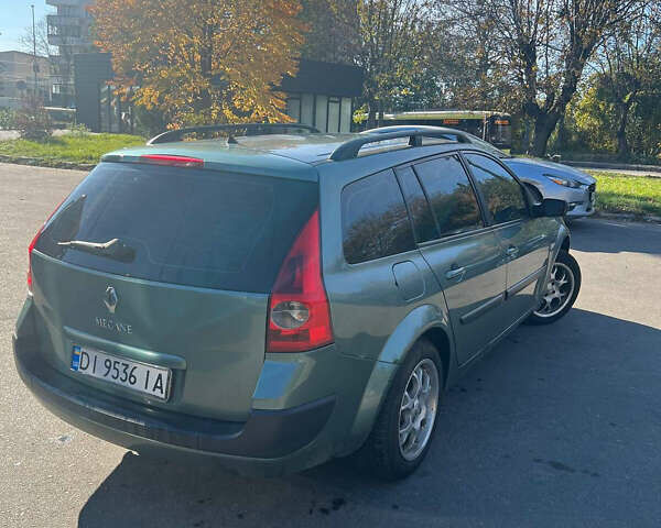 Зеленый Рено Меган, объемом двигателя 1.6 л и пробегом 282 тыс. км за 3000 $, фото 3 на Automoto.ua