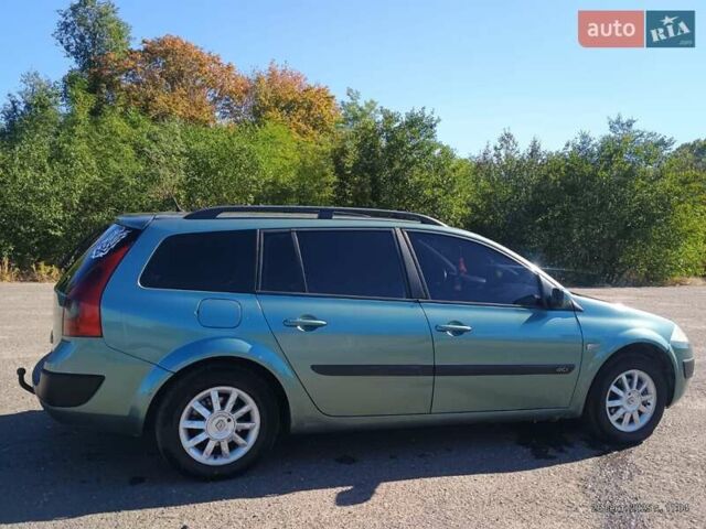 Зеленый Рено Меган, объемом двигателя 1.5 л и пробегом 352 тыс. км за 5500 $, фото 2 на Automoto.ua