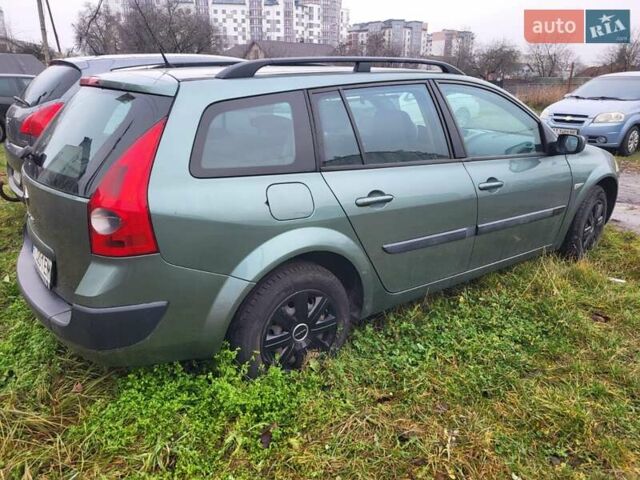 Зелений Рено Меган, об'ємом двигуна 1.6 л та пробігом 240 тис. км за 4600 $, фото 4 на Automoto.ua