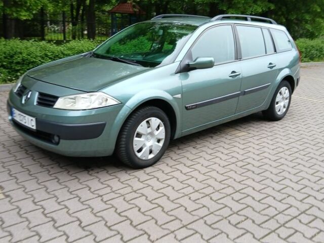 Зелений Рено Меган, об'ємом двигуна 1.6 л та пробігом 236 тис. км за 5250 $, фото 14 на Automoto.ua