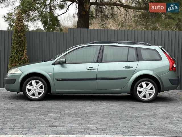 Зеленый Рено Меган, объемом двигателя 1.6 л и пробегом 201 тыс. км за 4850 $, фото 5 на Automoto.ua