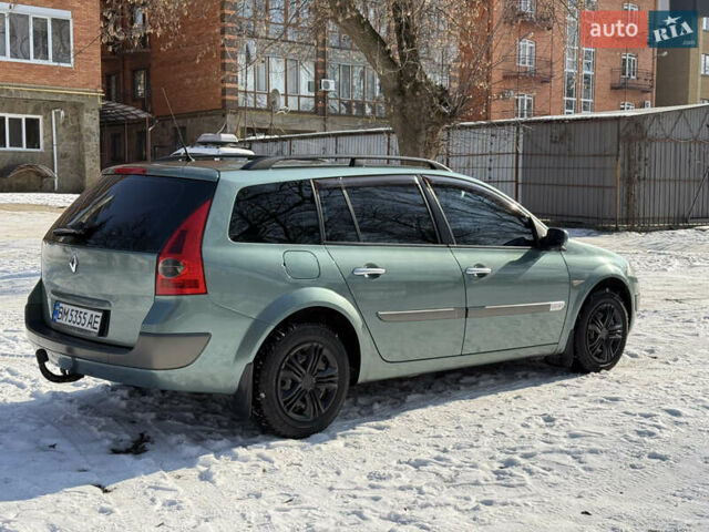 Зеленый Рено Меган, объемом двигателя 1.6 л и пробегом 220 тыс. км за 5500 $, фото 4 на Automoto.ua