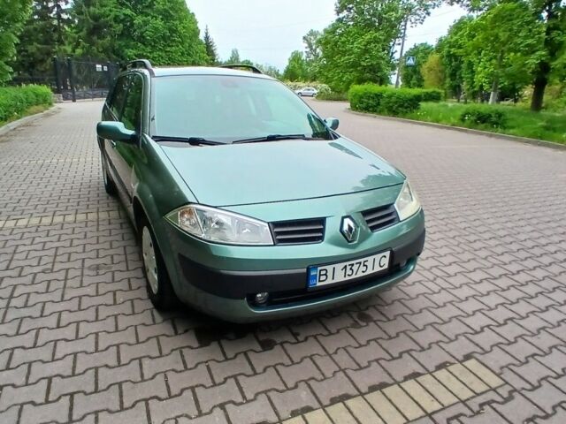 Зелений Рено Меган, об'ємом двигуна 1.6 л та пробігом 236 тис. км за 5250 $, фото 4 на Automoto.ua