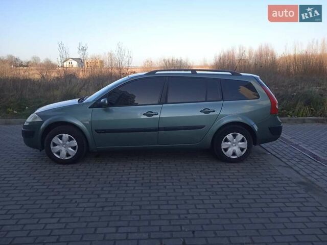 Зеленый Рено Меган, объемом двигателя 1.6 л и пробегом 257 тыс. км за 3600 $, фото 5 на Automoto.ua