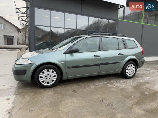 Зеленый Рено Меган, объемом двигателя 1.6 л и пробегом 294 тыс. км за 3850 $, фото 5 на Automoto.ua