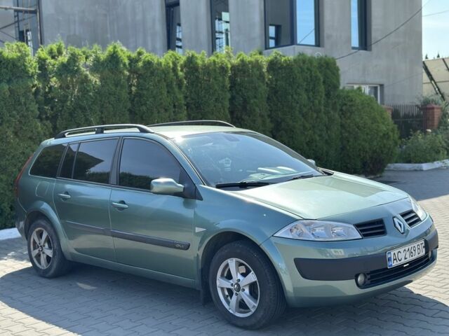 Зеленый Рено Меган, объемом двигателя 1.5 л и пробегом 339 тыс. км за 3800 $, фото 4 на Automoto.ua