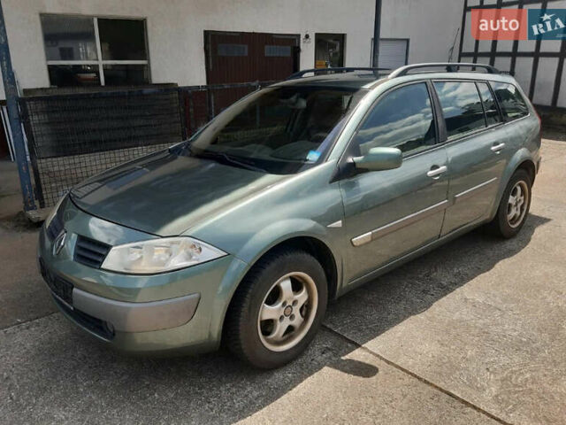 Зелений Рено Меган, об'ємом двигуна 1.6 л та пробігом 215 тис. км за 5500 $, фото 4 на Automoto.ua