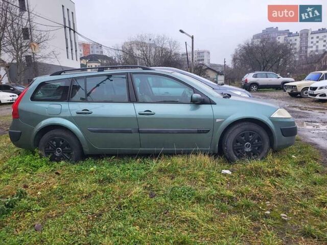 Зелений Рено Меган, об'ємом двигуна 1.6 л та пробігом 240 тис. км за 4600 $, фото 2 на Automoto.ua