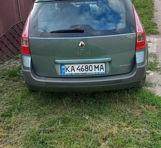 Зеленый Рено Меган, объемом двигателя 1.6 л и пробегом 216 тыс. км за 5150 $, фото 2 на Automoto.ua