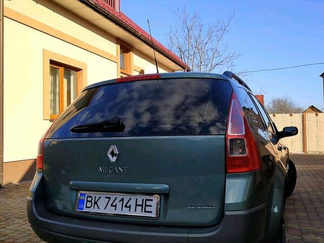 Зеленый Рено Меган, объемом двигателя 1.6 л и пробегом 200 тыс. км за 5350 $, фото 10 на Automoto.ua