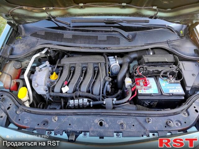 Зеленый Рено Меган, объемом двигателя 1.6 л и пробегом 200 тыс. км за 5350 $, фото 6 на Automoto.ua