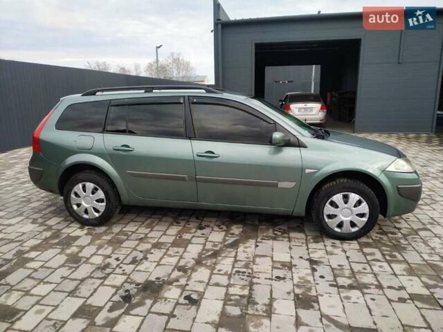 Зеленый Рено Меган, объемом двигателя 1.6 л и пробегом 245 тыс. км за 5200 $, фото 8 на Automoto.ua