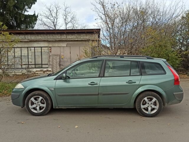 Рено Меган 2007 в Дрогобыче на Automoto.ua Зеленый Рено Меган, объемом двигателя 1.6 л и пробегом 152 тыс. км за 5300 $, фото 3 на Automoto.ua