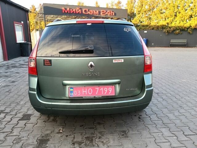 Рено Меган 2007 в Владимир-Волынский на Automoto.ua Зеленый Рено Меган, объемом двигателя 1.6 л и пробегом 232 тыс. км за 4500 $, фото 11 на Automoto.ua